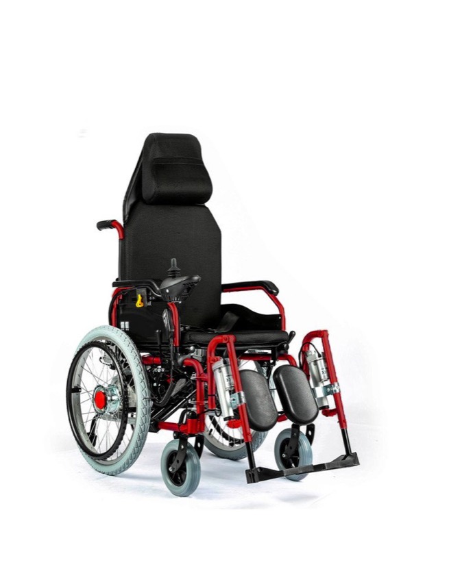 Silla de ruedas eléctrica Comfort Six 2.0 con respaldo reclinable